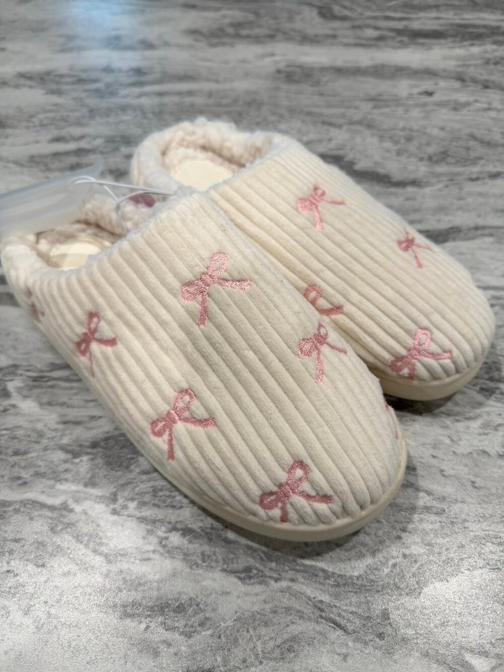 Women's Shona Scuff Slippers - Wild Fable™ Cream M 7/8